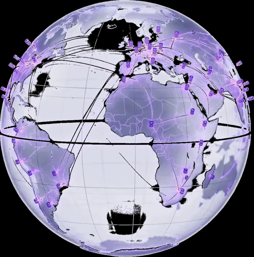 MegaV VPN global server network